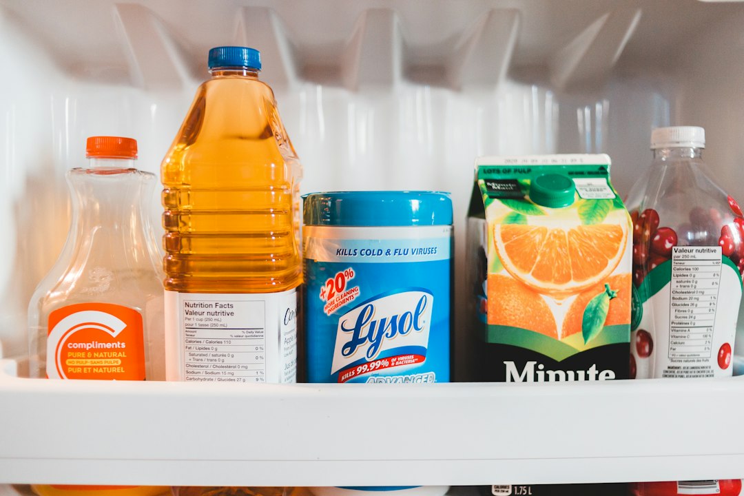 Visual illustration for refrigerator maintenance checklist